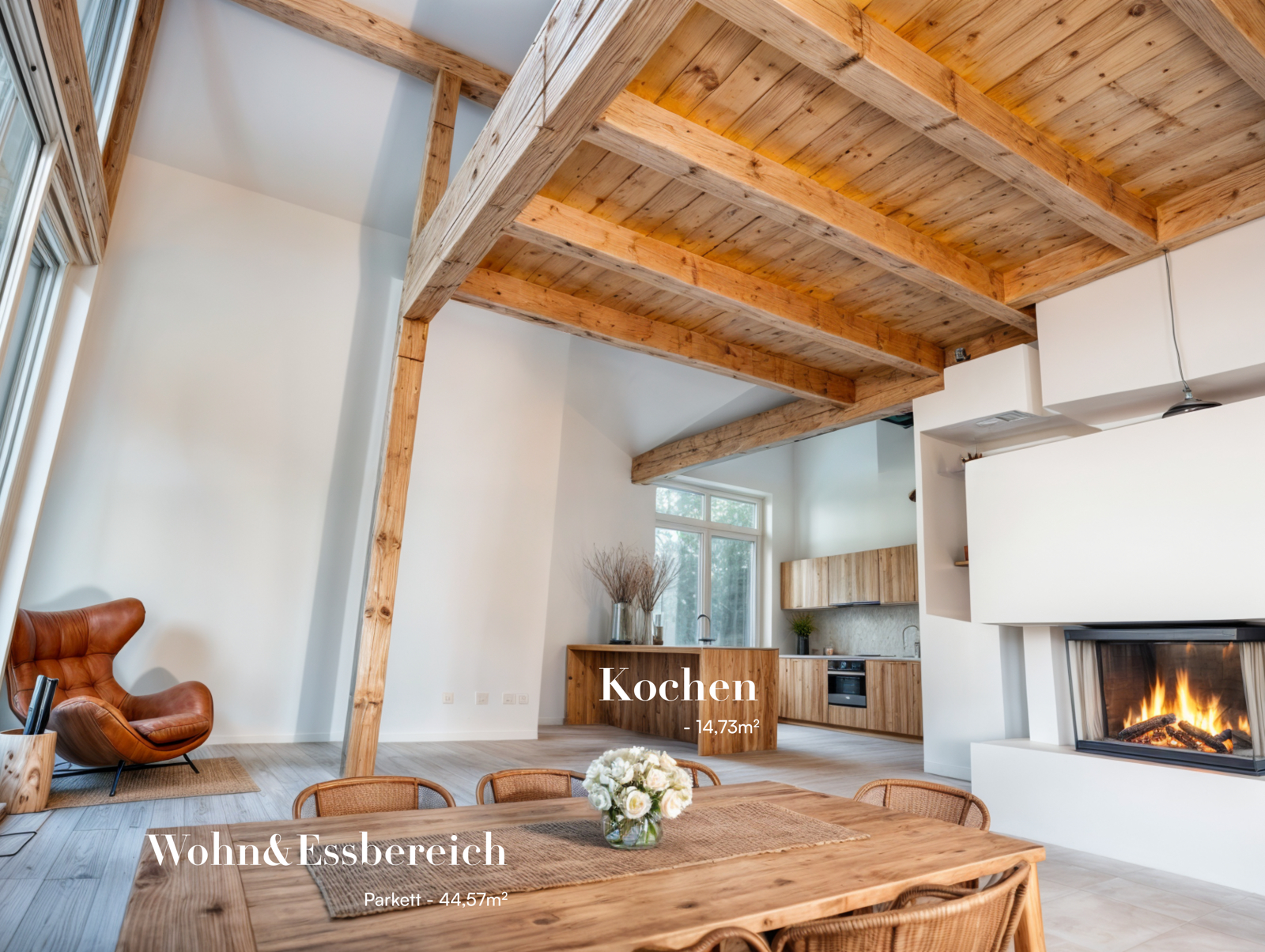 Alpines Mezzanine-Chalet